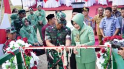 Pangdam IM Resmikan Jembatan Perintis Garuda di Aceh Tamiang