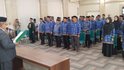 Delapan Kepala KUA di Nagan Raya Dirotasi, Kankemenag Minta Perkuat Pelayanan Keagamaan