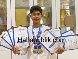SMPIT Raudlatul Jannah Cetak Prestasi Nasional, Afghan Al Razaq Borong Tujuh Medali Emas