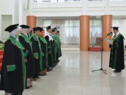 Sekjen Kemenag RI Kukuhkan Sembilan Guru Besar UIN Ar-Raniry, Ini Nama-namanya