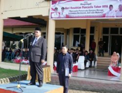 Pimpin Upacara Hari Kesaktian Pancasila, Bupati Aceh Singkil Teguhkan Semangat Kebangsaan