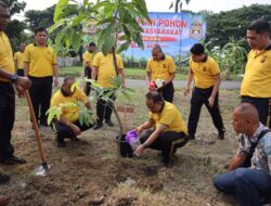 Kapolda Aceh Bersama Masyarakat Tanam Pohon untuk Wujudkan Program Green Policing