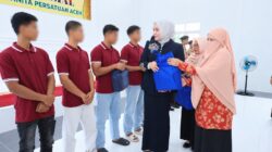 Kak Na Semangati Anak Binaan di LPKA Lambaro