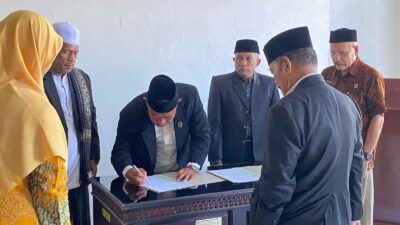 Ketua MPU Kota Banda Aceh Kukuhkan Wakil Pimpinan dan Anggota PAW