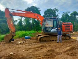 Polisi Hentikan Aktivitas Tambang Ilegal, Satu Unit Ekskavator Diamankan