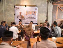 Polres Bireuen Curhat Jum’at Bersama Wartawan