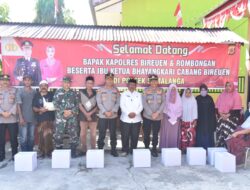 Polres Bireuen Berbagi dengan Fakir Miskin dan Anak Yatim