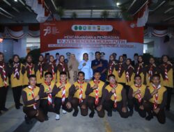 Lepas Kontingen Pramuka Ikuti Raimuna Nasional, Ini Pesan Pj Wali Kota