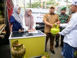 Pemkab Aceh Besar Gelar Operasi Pasar LPG 3 Kilogram Harga Rp.18 ribu