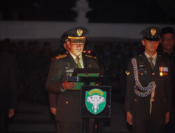Pangdam IM Pimpin Apel Kehormatan dan Renungan Suci di TMP