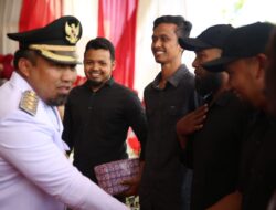 Sembilan Mantan Napiter Ikut Upacara HUT ke-78 RI di Kota Jantho