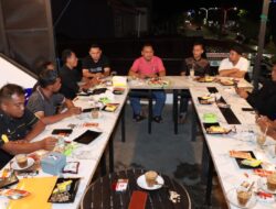 Ngopi Bareng, Kapolres Simeulue Ajak Wartawan Berperan Jaga Kamtibmas