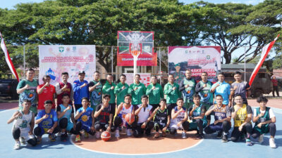 Pangdam IM Buka Kejuaraan Bola Basket Semarak Kemerdekaan