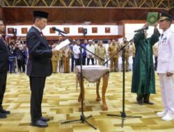 Penjabat Gubernur Aceh Lantik Syaridin Jadi Pj Walikota Langsa