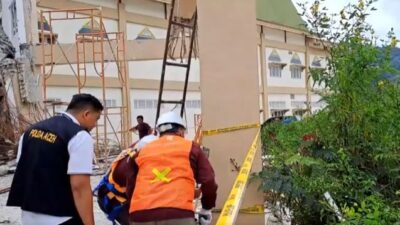 Kasus Runtuh RS Regional Aceh Tengah, Polisi Tetapkan Lima Tersangka