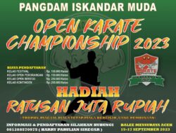 Kodam IM Gelar Kejuaraan Karate Perebutkan Piala Pangdam IM