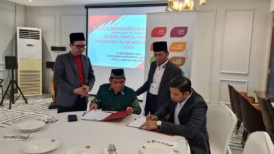 PW Muhammadiyah Aceh Tandatangani MoU dengan Perusahaan Travel di Malaysia