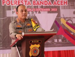 Kapolresta Banda Aceh : Foto Pelajar Bawa Sajam, Dokumen Lama Beredar
