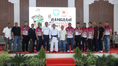 Kasdam IM Buka Kejuaraan Pangdam IM Open Karate Championship