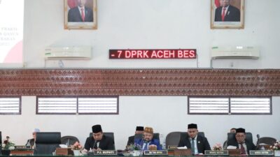 DPRK Aceh Besar Sahkan APBK-P Tahun Anggaran 2023