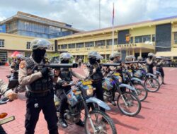 Polresta Banda Aceh Gelar Simulasi Pengamanan Pemilu 2024