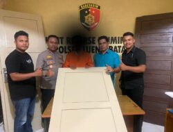 Polsek Lueng Bata Banda Aceh Ringkus Maling Pintu Kayu
