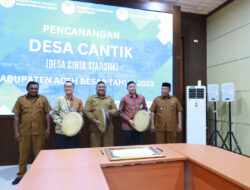 Bukit Meusara Dicanangkan Jadi Desa Cinta Statistik di Aceh Besar
