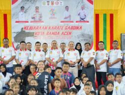 Ratusan Atlet Karate Perebutkan Trofi Kapolresta Banda Aceh