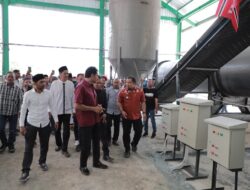 Pj Bupati Iswanto dan Mualem Resmikan Pabrik Pupuk Magnesium