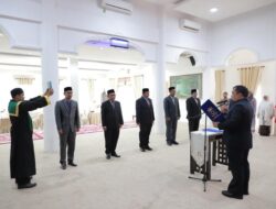 Pj Bupati Aceh Besar Mutasi Lima Kadis