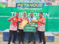 Tim Petanque PON Aceh Juara Internasional di Surabaya