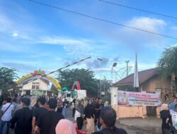 Cegah Kejahatan, Polresta Banda Aceh Pasang Spanduk Himbauan di Area PKA-8