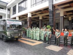 Pangdam IM Lepas Rombongan Umrah Babinsa Terbaik Sanggamara Award