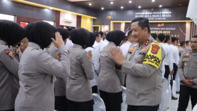 Kapolda Aceh Minta Personel Polres Aceh Tamiang Jaga Netralitas saat Pemilu
