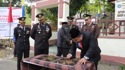Jelang Hari Pahlawan, Pj Bupati Aceh Besar Ziarah ke Makam Laksamana Malahayati