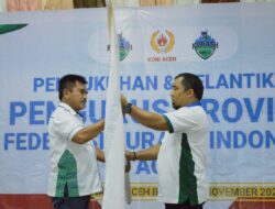 PB Federasi Kurash Indonesia Kukuhkan Pengurus Ferkushi Aceh