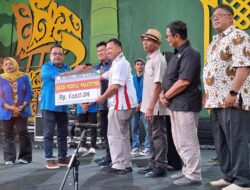 Tim ‘Aceh Peduli Palestina’ Serahkan Donasi kepada MER-C Indonesia