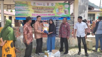 Masyarakat Lhoong Dilayani Operasi Pasar Khusus