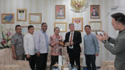 Sambut Dubes Palestina, Pj Wali Kota Sebut Warga Siap Berikan Dukungan