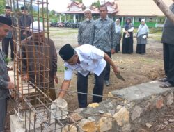 Komite dan Wali Murid Bangun Gedung RKB MTsN 3 Lhoknga