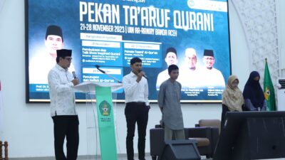 UIN Ar-Raniry Gelar Pekan Ta’aruf Qurani