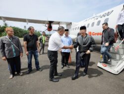 Penjabat Gubernur Aceh Tiba di Sinabang, Minggu Malam Buka MTQ Ke-36