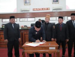 APBK Aceh Besar Tahun Anggaran 2024 Disahkan