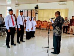 Kakankemenag Aceh Besar Lantik Empat Kepala MIN