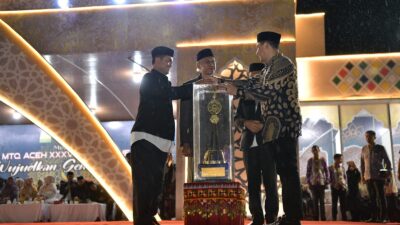 Banda Aceh Juara Umum MTQ Ke-36 Aceh