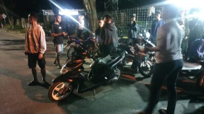 Polsek Baiturrahman Amankan Pembalap Liar