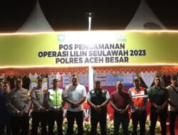 Pj Bupati Aceh Besar Pantau Pos Pengamanan Nataru Tahun 2024