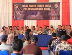 Selama 2023, Kasus Pelanggaran di Polresta Banda Aceh Menurun