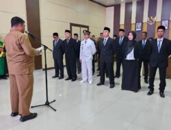 Sekdakab Aceh Besar Lantik 19 Pejabat Administrator dan Pengawas