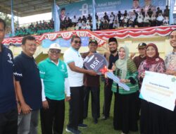 Apel HAB Kemenag di Aceh Besar, BSI Serahkan Kado Istimewa 1 unit Minibus